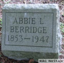 Abbie L Berridge