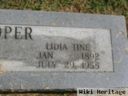 Lidia Clementine "tine" Cooper Cooper