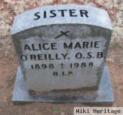 Sr Alice Marie O'reilly