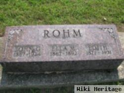 Edith May Latson Rohm