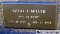 Pvt Royal Lester Miller