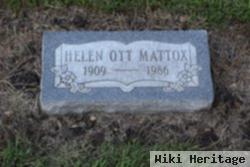 Helen Ott Mattox