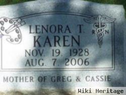 Lenora T. Tolan Karen