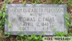 Sarah Elizabeth Ferguson Falls