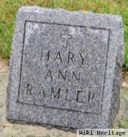 Maria Anna Ramler