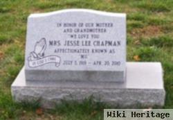 Mrs Jesse Lee "mu" Chapman