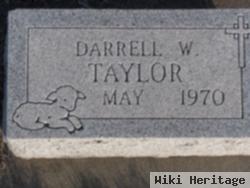 Darrell Wayne Taylor