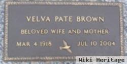 Velva Marie Pate Brown