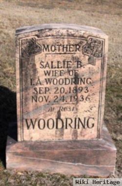 Sallie B. Hobbs Woodring