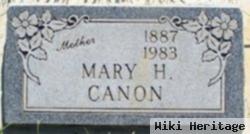 Mary H Canon