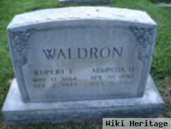 Rupert E Waldron