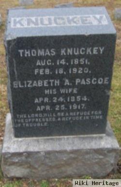 Elizabeth A Pascoe Knuckey