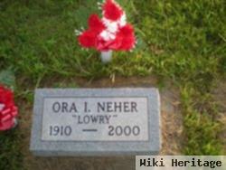 Ora Isabelle Lowry Neher