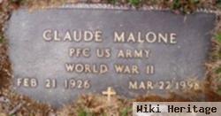 Pfc Claude Malone