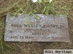 Paul Wesley Kilsby, Sr