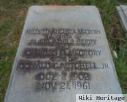 Mildred Augusta Mccrory Mitchell