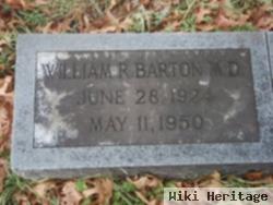 Dr William R. Barton