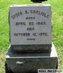 Lydia A Carlisle