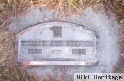 Mary Ann Hill