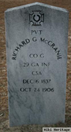 Richard G Mccranie