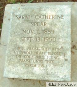 Sarah Catherine Kinnaman Spear