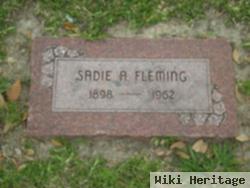 Sadie A. Fleming