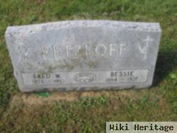 Bessie White Retzloff