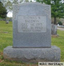 Thomas W. Baldwin