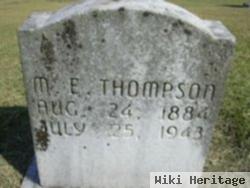 M. E. Thompson