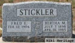 Fred E. Stickler