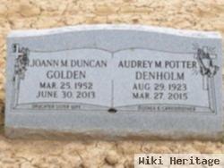 Audrey Marie Potter Denholm