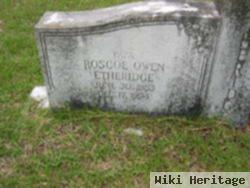 Roscoe Owen Etheridge, Sr