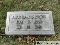 Adah Barnes Brown