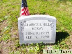 Clarice E Hill "hill" Mckay