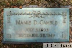 Mamie Daniel Gamble