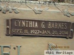 Cynthia Garrick Barnes