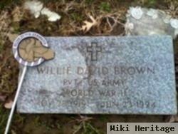 Willie David Brown