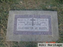 Elizabeth M Klein