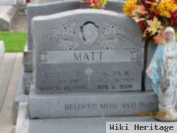 Alma Kidder Matt