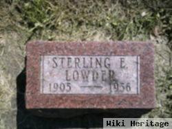 Sterling E. Lowder