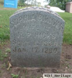 Sophia B. Hicks