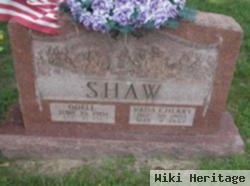 Odell E Shaw