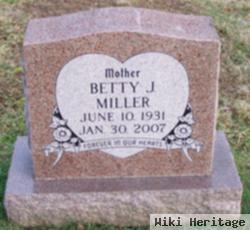 Betty J Miller