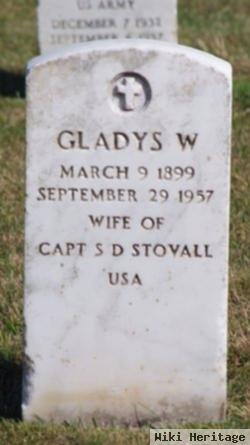 Gladys Woodlief Stovall