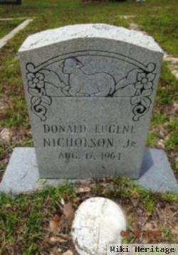 Donald Eugene Nicholson, Jr