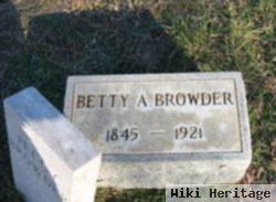 Elizabeth Ann "bettie" Browder