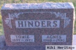 Tomie A Hinders