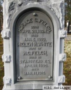 Helen H White Felch