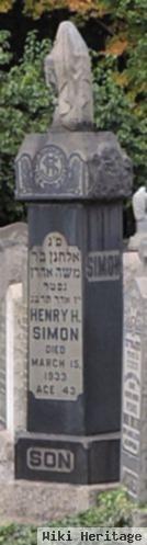 Henry H Simon