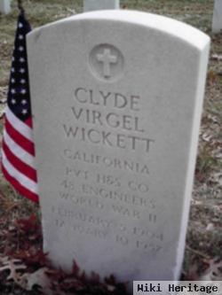 Clyde Virgel Wickett